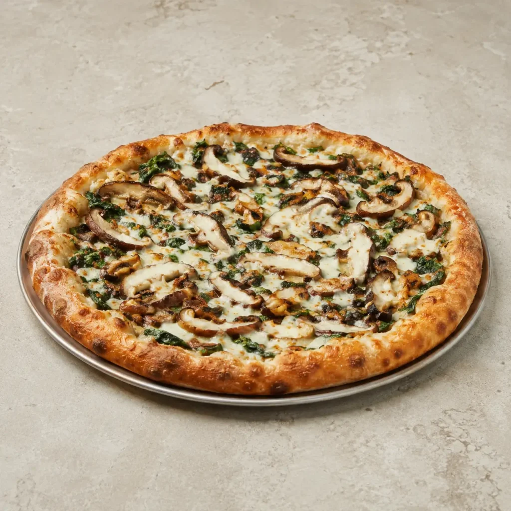 Holy Shiitake Pizza from Mellow Mushroom