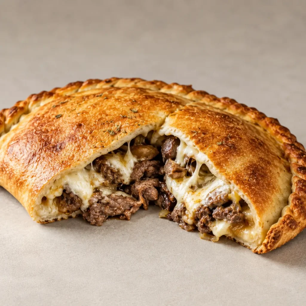 Steak & Cheese sandwich with grilled steak, melted cheese, and fresh toppings on a toasted hoagie roll