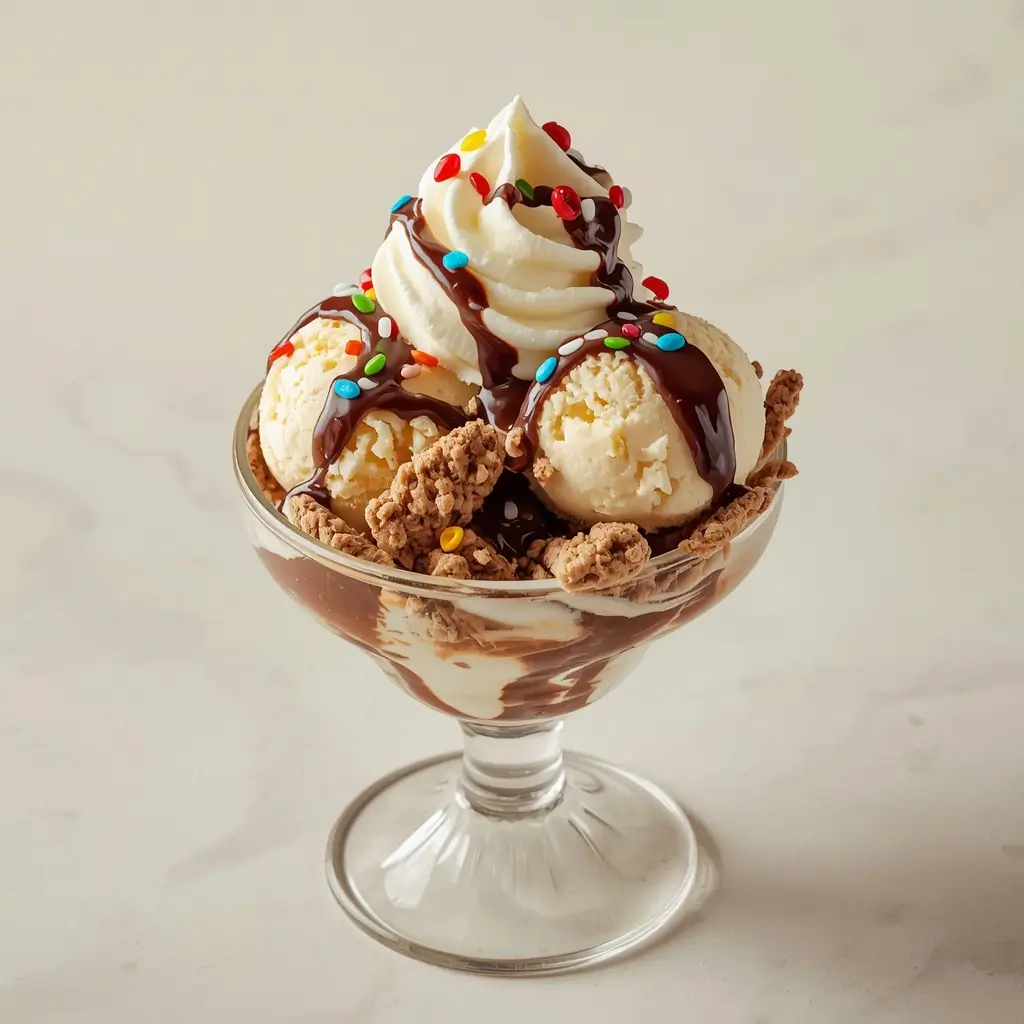 Mellow Mushroom sundaes dessert