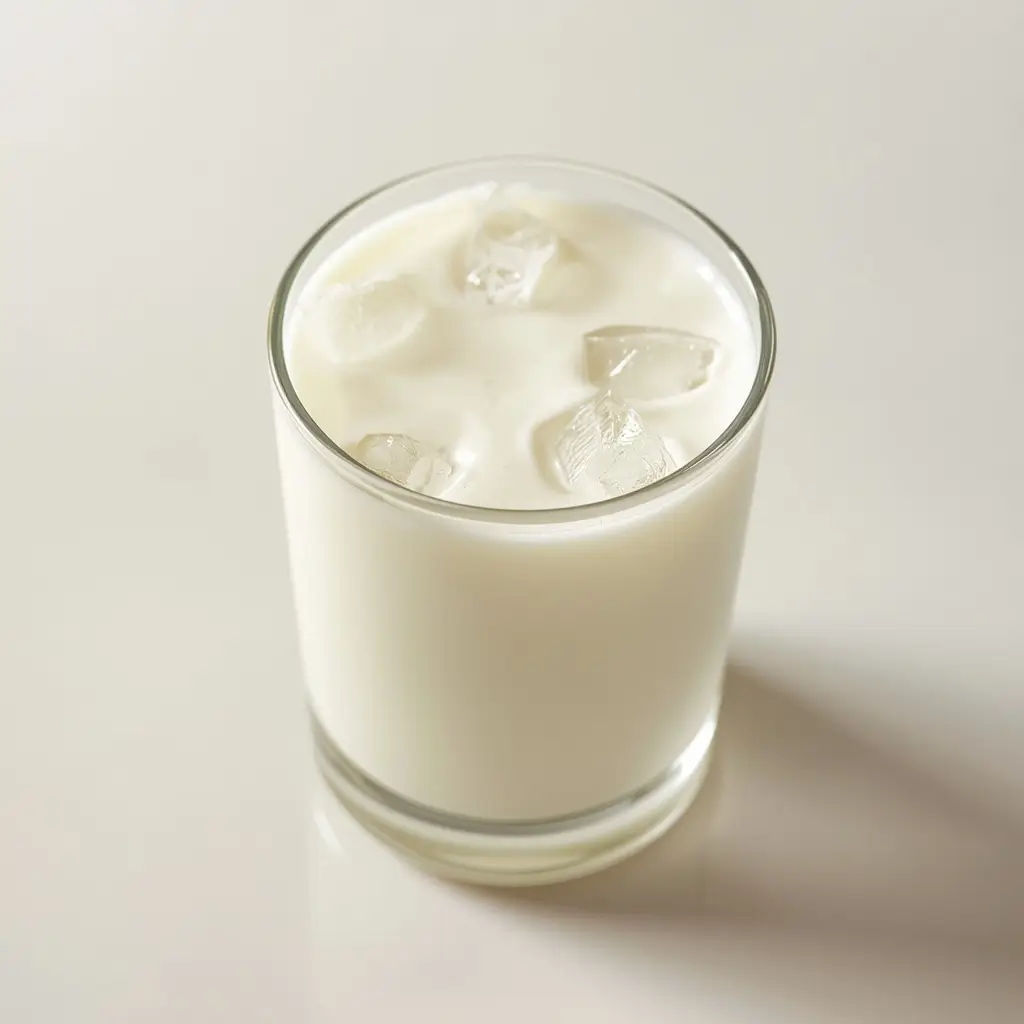 Milk drink served at Mellow Mushroom